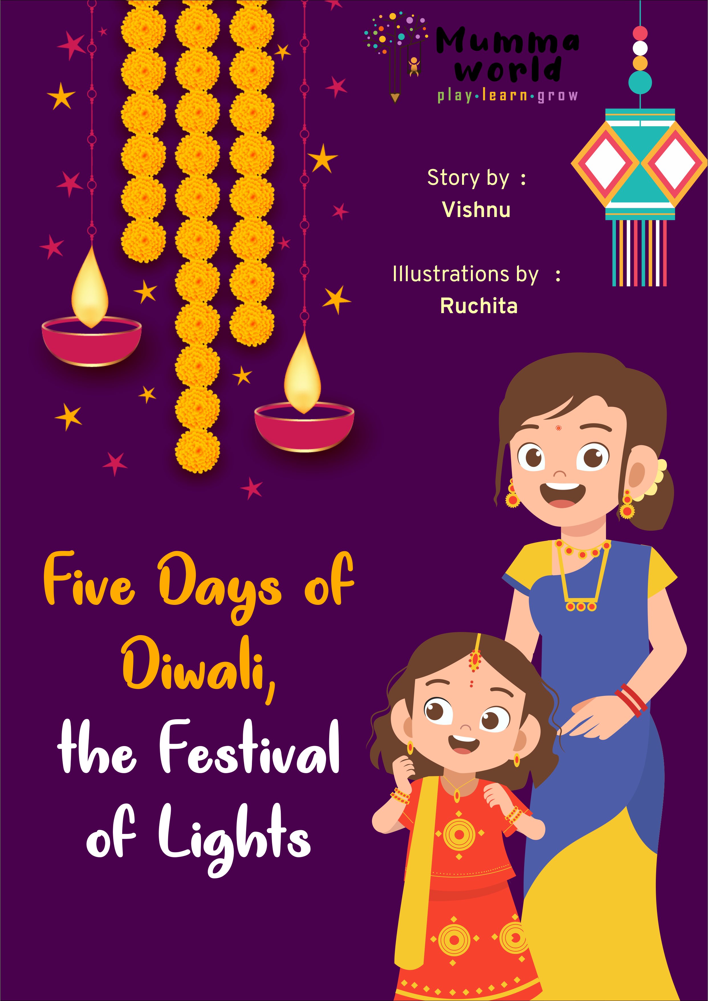 Diwali Story for kids 5 Days of Diwali